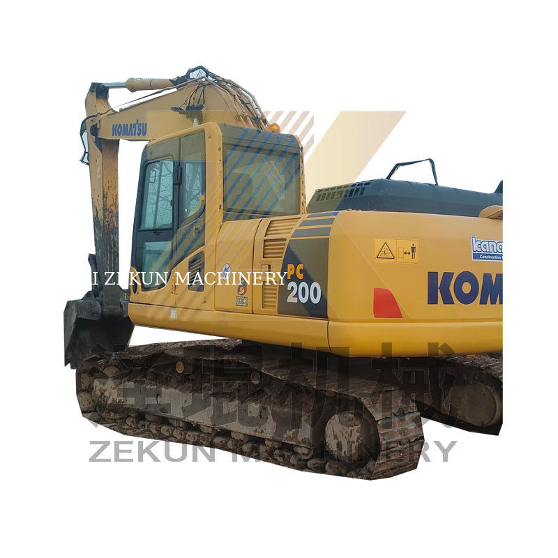 Komatsu PC200-7 PC200-8N1 Excavadora de excavadora con motor de 110 kW en Shanghai