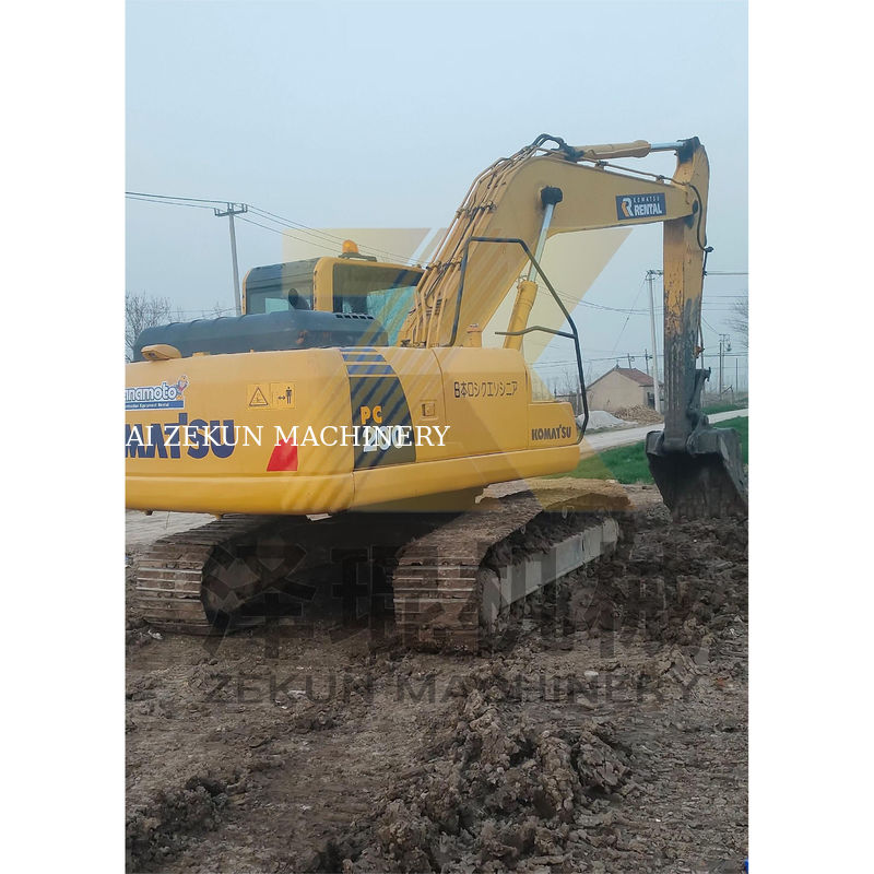 Komatsu PC200-7 PC200-8N1 Excavadora de excavadora con motor de 110 kW en Shanghai