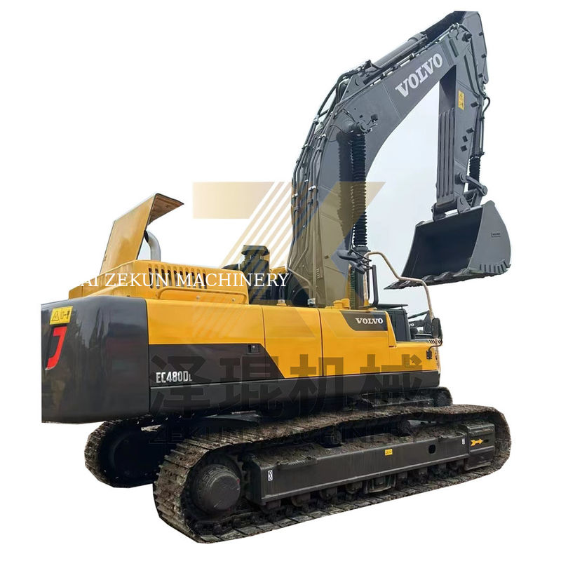48000 KG Excavadora Volvo EC380D EC480D EC480DL de segunda mano con 265 KW de potencia en Shanghai