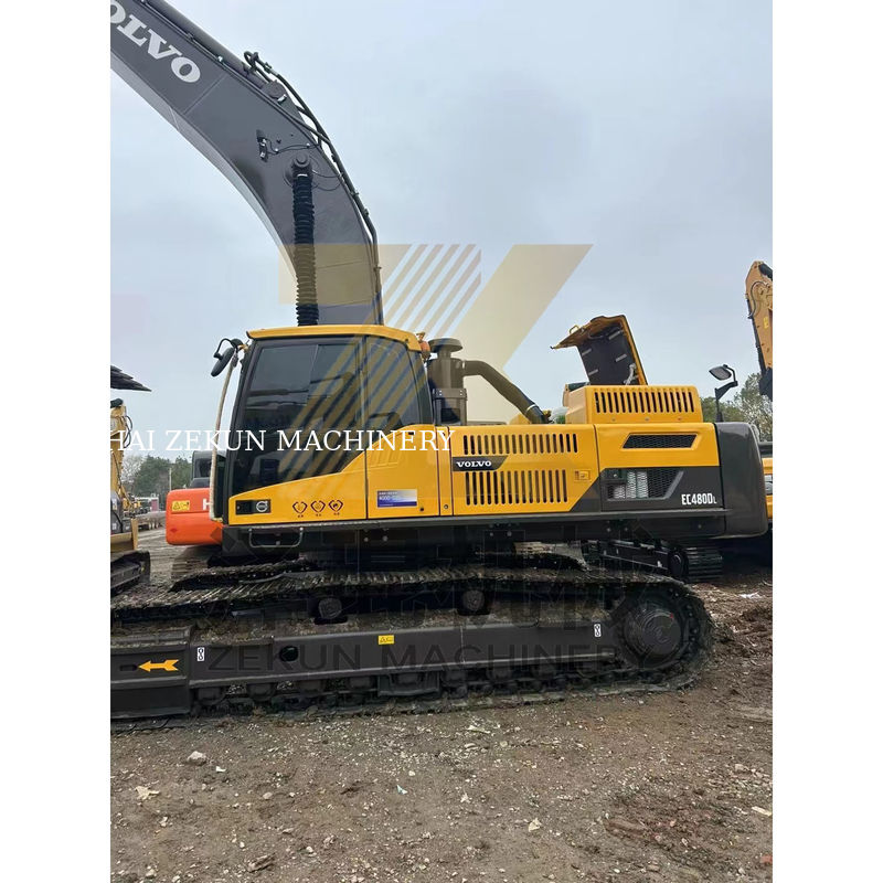 48000 KG Excavadora Volvo EC380D EC480D EC480DL de segunda mano con 265 KW de potencia en Shanghai