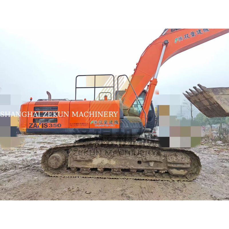 1.5 CBM Bucket Usado Hitachi ZX350 ZX330-3 ZX350-3 ZX350H Excavadora con motor ISUZU
