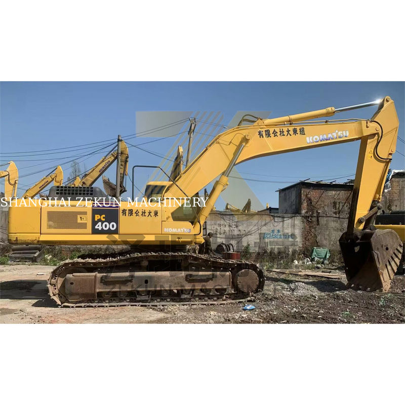 Peso de funcionamiento 41.4TON Excavadora de rastreo Komatsu PC400-7 con año 2014 2015 2019