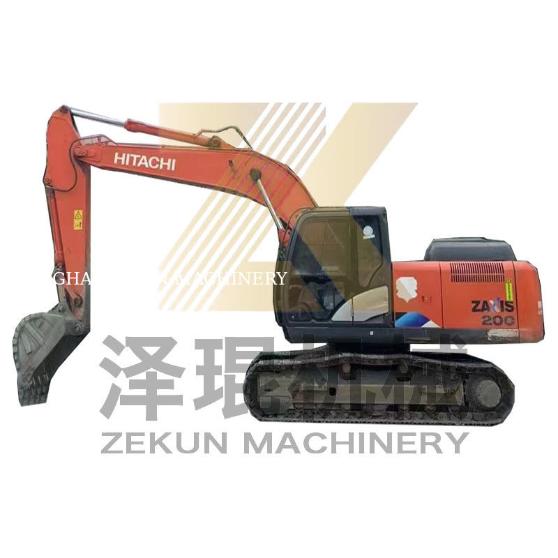 Usado Hitachi ZX200-3 ZX200-5 SH200-5 CX210B excavadora de segunda mano en buenas condiciones
