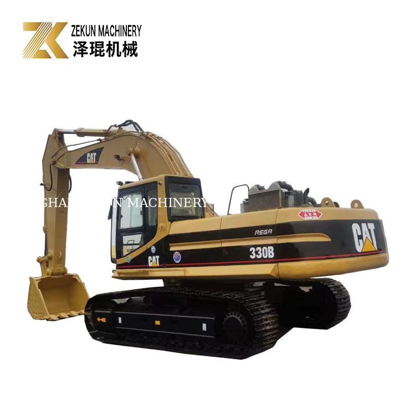 Excavadora de segunda mano japonesa Cat 330b de 30 toneladas con válvula hidráulica y bomba