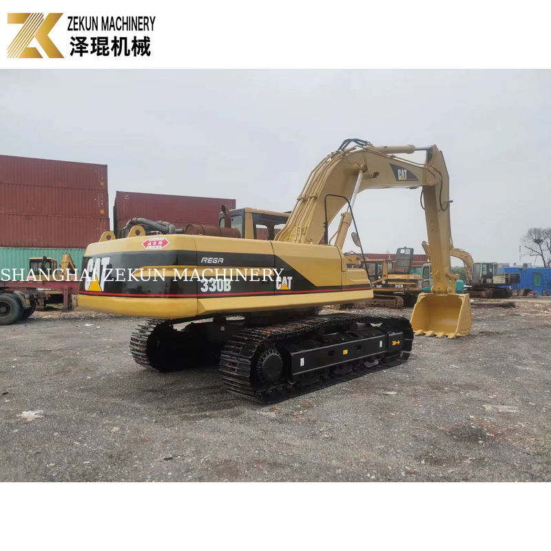 Excavadora de segunda mano japonesa Cat 330b de 30 toneladas con válvula hidráulica y bomba