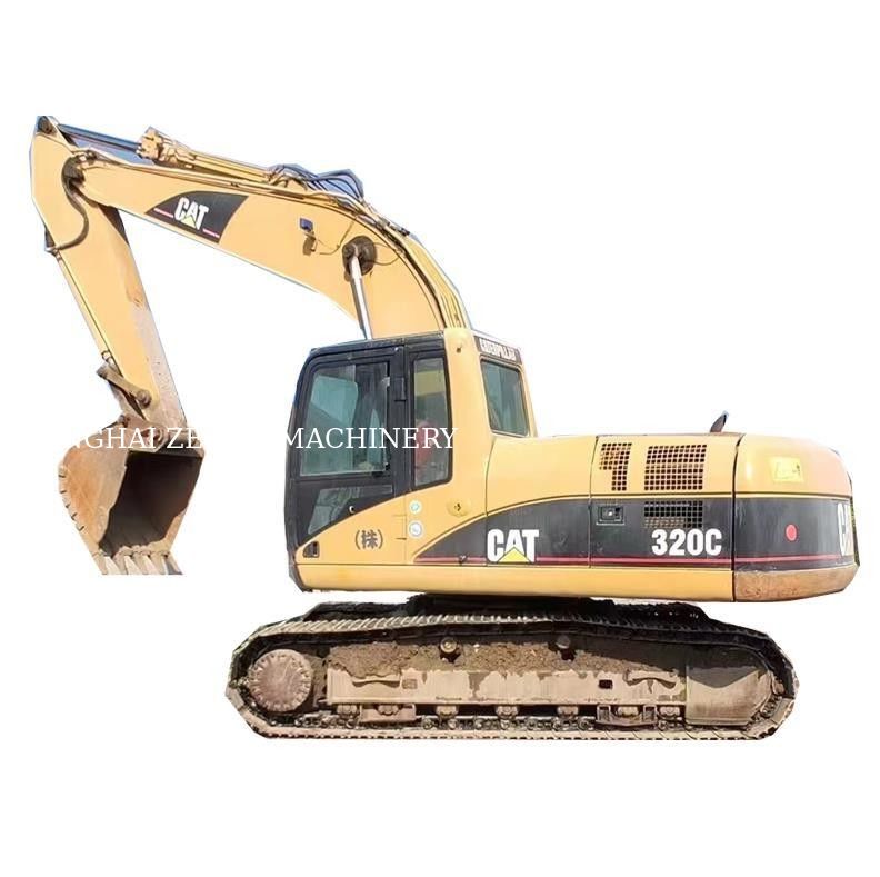 Sistema totalmente hidráulico utilizado CAT320C Excavadora de alta potencia de excavación para su negocio
