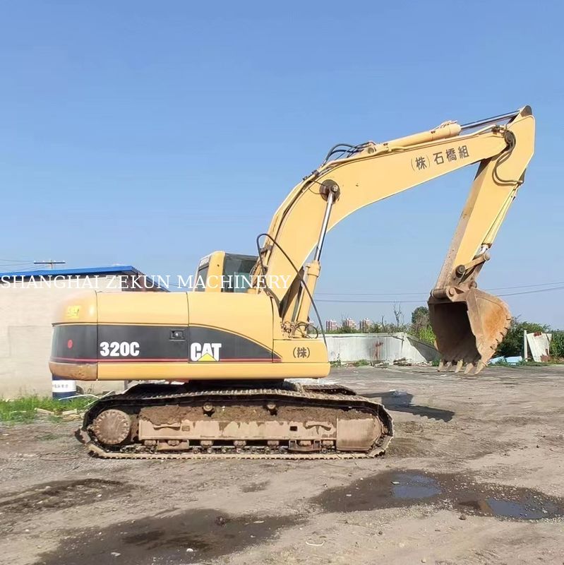 Sistema totalmente hidráulico utilizado CAT320C Excavadora de alta potencia de excavación para su negocio