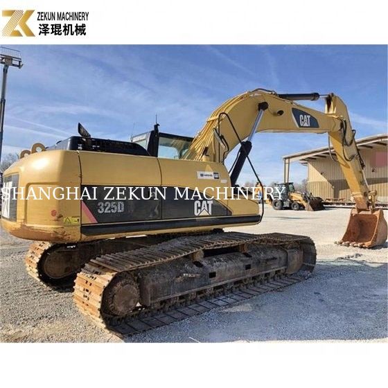 Excavadora original usada de 25 toneladas Caterpillar 325 para trabajos pesados de construcción