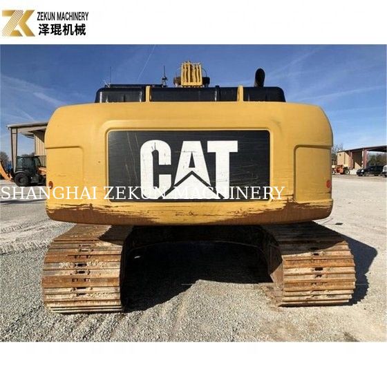 Excavadora original usada de 25 toneladas Caterpillar 325 para trabajos pesados de construcción