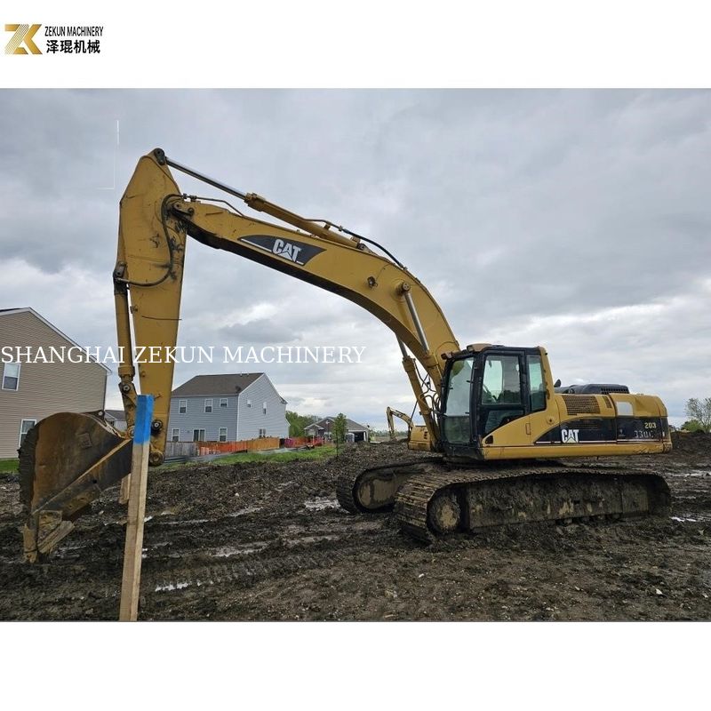 32300 KG Excavadora usada CAT 330 para Japón Construcción La elección de la oruga
