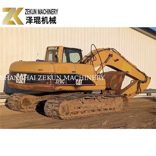 Excavadora Cat 320 D2 asequible con motor y bomba hidráulica 4000 horas de trabajo