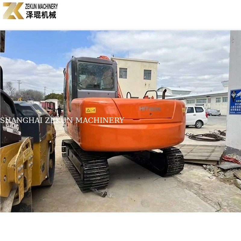 Excavadora usada Hitachi ZX70 con bomba hidráulica original y 2001-4000 horas de trabajo