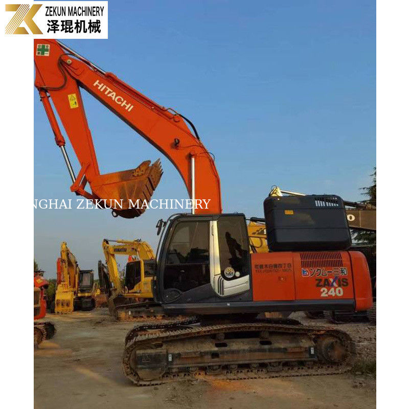 Excavadora usada Hitachi ZX240 de 24 toneladas Japón Original 2011 Año 2001-4000 Horas de trabajo