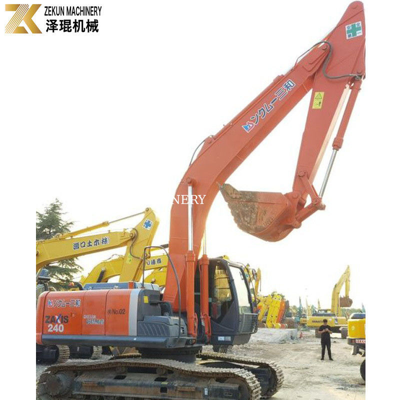 Excavadora usada Hitachi ZX240 de 24 toneladas Japón Original 2011 Año 2001-4000 Horas de trabajo