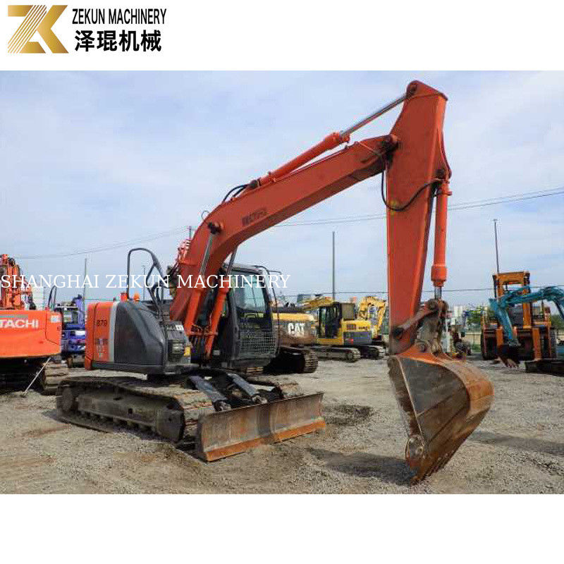 Excavadora original japonesa Hitachi ZX135US con bomba hidráulica original y rastreador