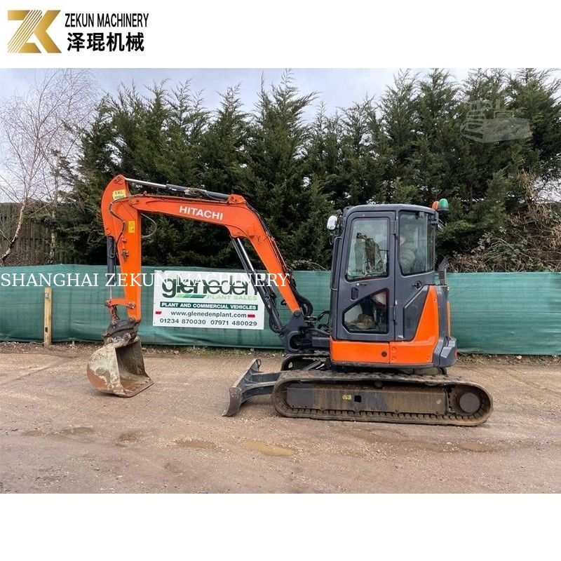 Usado Hitachi ZX55U Mini Excavadora Japón Original Tipo de rastreador