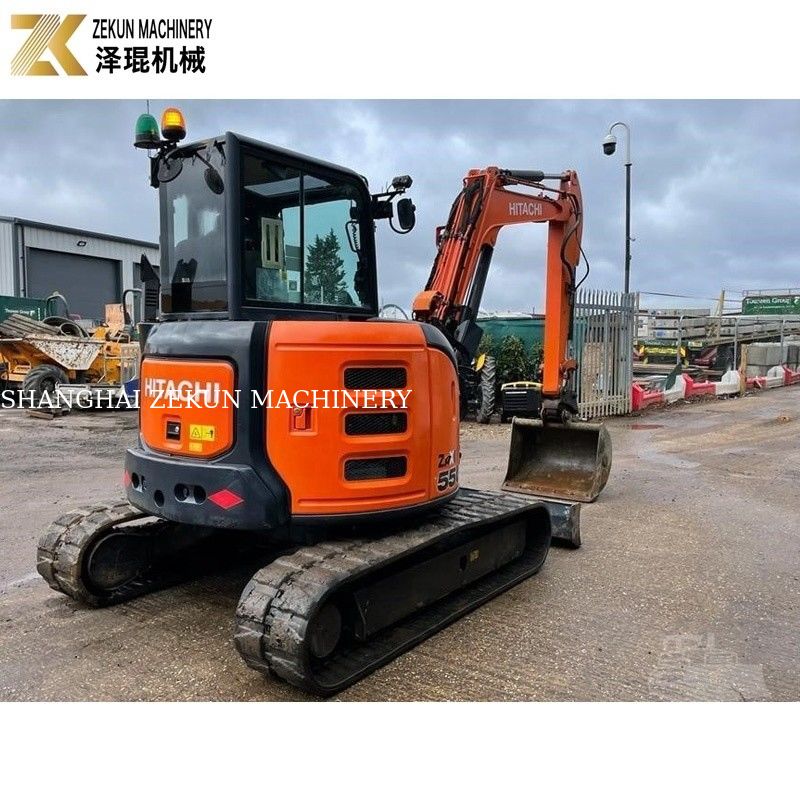 Usado Hitachi ZX55U Mini Excavadora Japón Original Tipo de rastreador