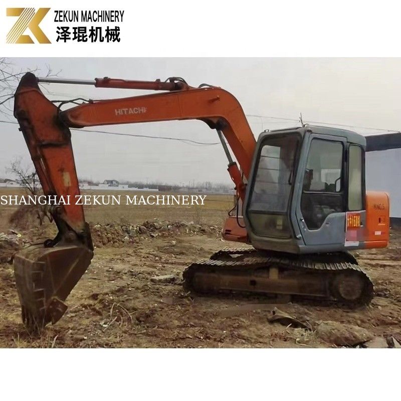 Excavadora manual Hitachi ZX60 Excavadora de rastreo 0,22m3 Capacidad de cubo 2013 año