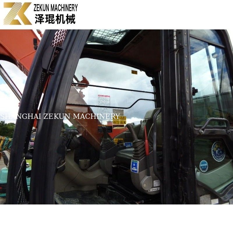 Japón importa 7,5 toneladas de excavadora usada Hitachi ZX75 Motor Isuzu ZX75US-A para la agricultura