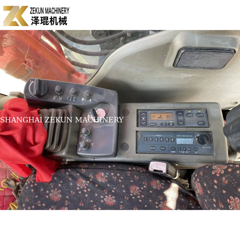 Horas de trabajo bajas Hitachi EX 200 Excavadora con bomba hidráulica