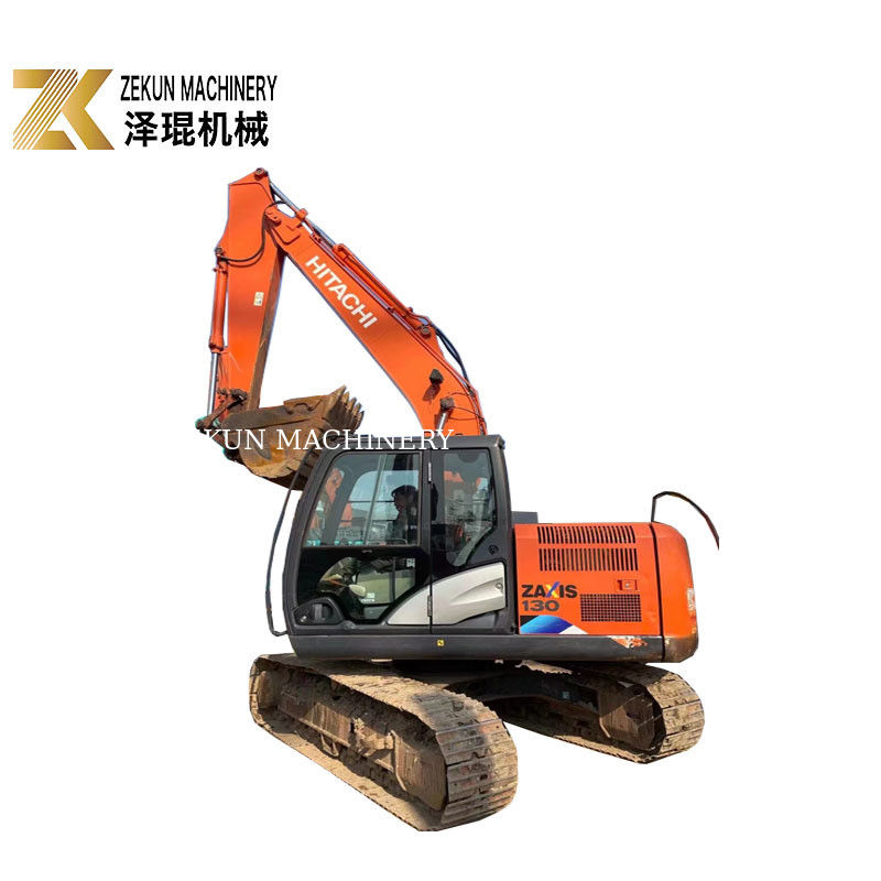 Hitachi ZX 130-5A Excavadora Benne con motor original y bajas horas de trabajo