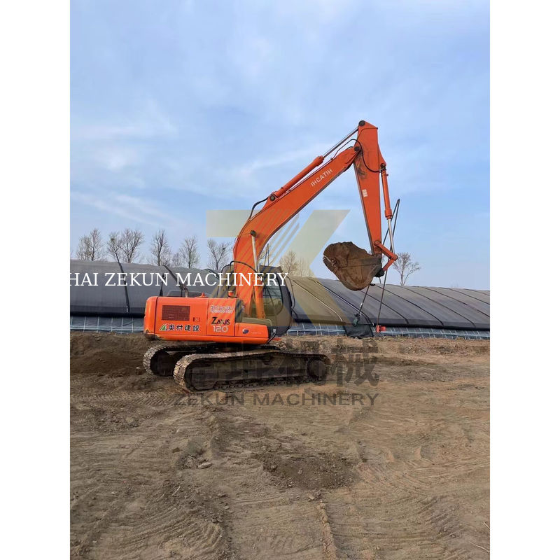 2018 ISUZU de segunda mano usado Hitachi ZX120-6 DS 120 Mini Excavador con motor ISUZU