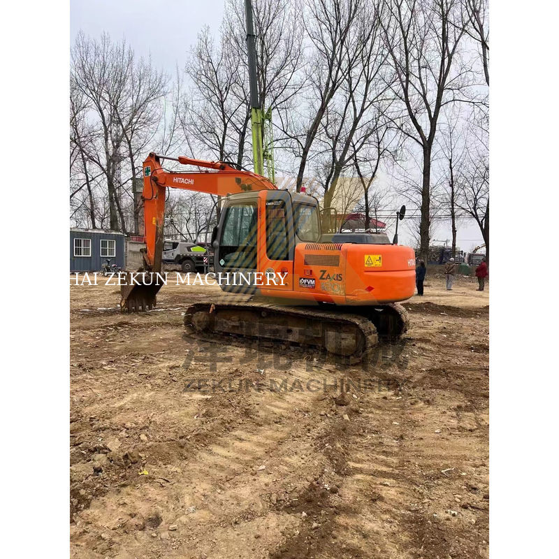 4001-6000 Horas de trabajo Hitachi ZX120-6 mini excavadora de segunda mano con motor ISUZU