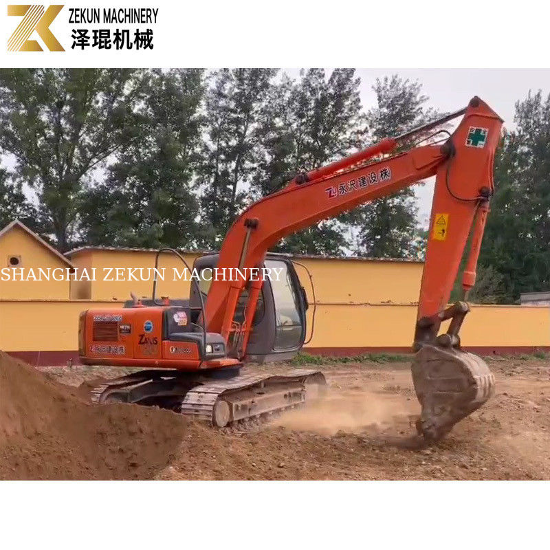 Usado Hitachi XX 120 retro excavadora Zasis 120 M-3 5 pulgadas con 6001-8000 horas de trabajo