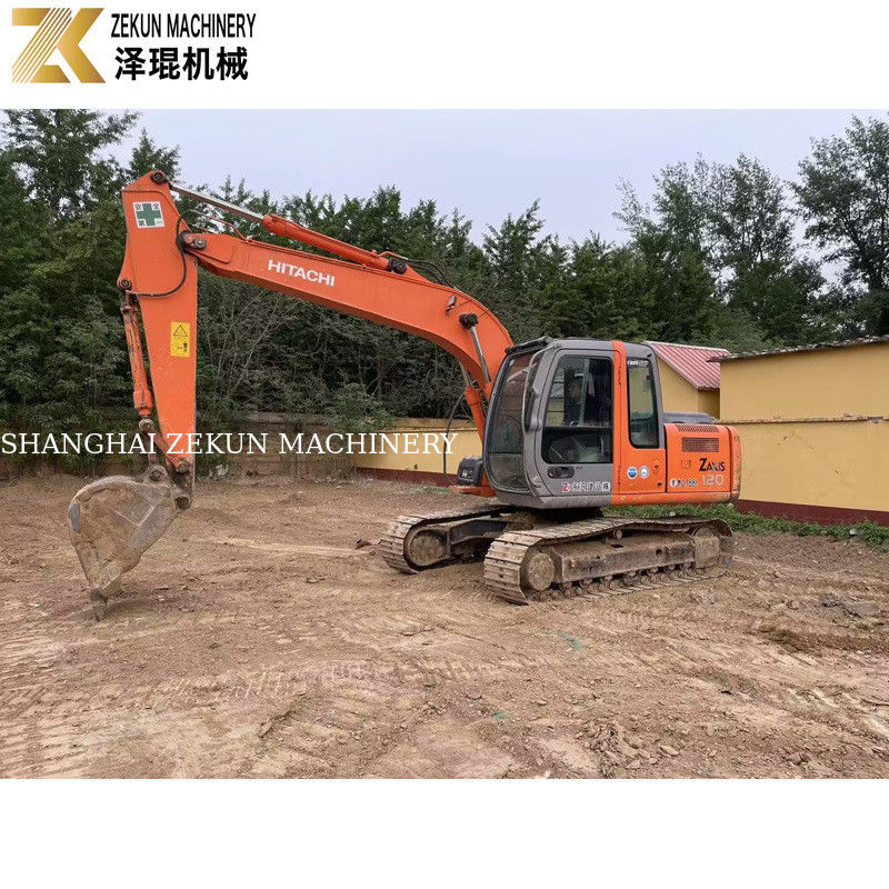 Usado Hitachi XX 120 retro excavadora Zasis 120 M-3 5 pulgadas con 6001-8000 horas de trabajo