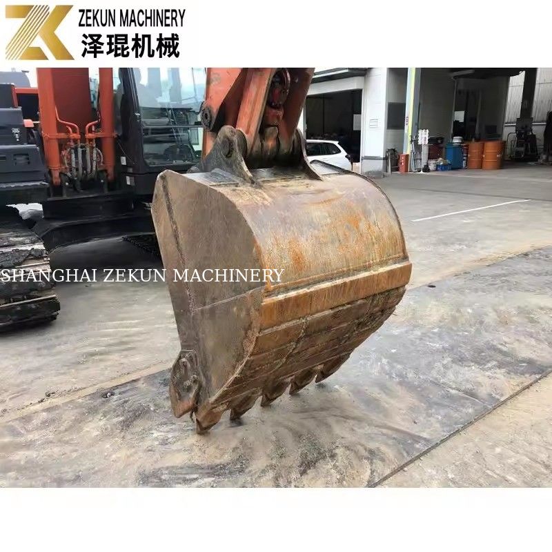 Excavadora Hitachi ZX120-6 con bomba hidráulica original y peso de operación de 12 toneladas