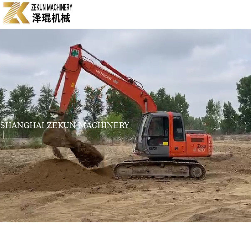 2012 Hitachi 120-2 Excavadora piezas originales y pista de caucho para excavación