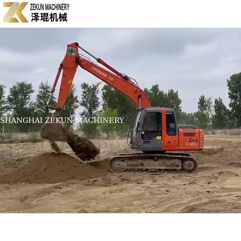 2012 Hitachi 120-2 Excavadora piezas originales y pista de caucho para excavación