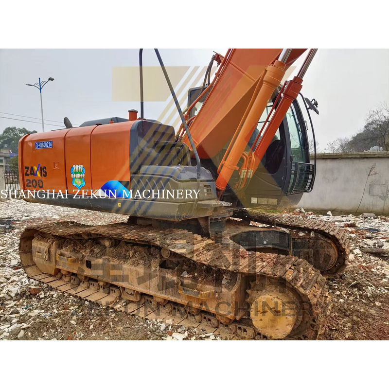 Usado Hitachi ZX200-5 excavadora 20 toneladas original de Japón para sus necesidades de construcción
