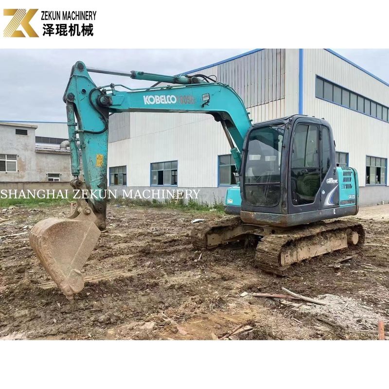 2017 Usado Kobelco SK75-8 7.5 toneladas excavadora japonesa diseño original