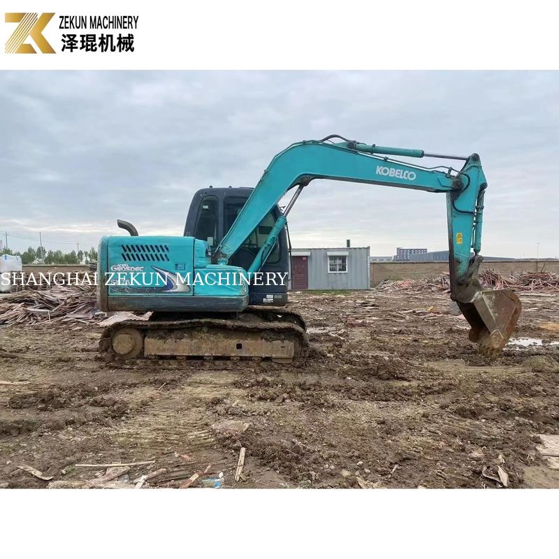 2017 Usado Kobelco SK75-8 7.5 toneladas excavadora japonesa diseño original