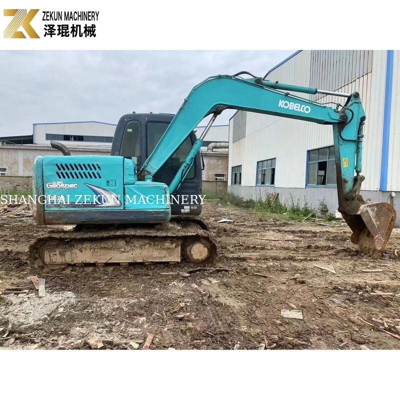 2017 Usado Kobelco SK75-8 7.5 toneladas excavadora japonesa diseño original