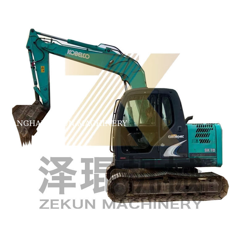 Excavadora usada Kobelco SK75-8 en excelente estado para la venta en Shanghai