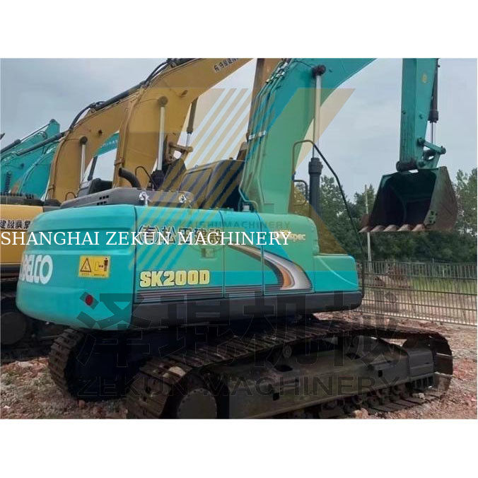 Precio asequible de la excavadora usada Kobelco SK200-8 SK200D SK200 SK200-10 SK200-3 SK200-6 para el año 2019