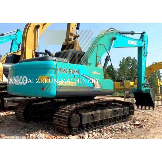 Precio asequible de la excavadora usada Kobelco SK200-8 SK200D SK200 SK200-10 SK200-3 SK200-6 para el año 2019