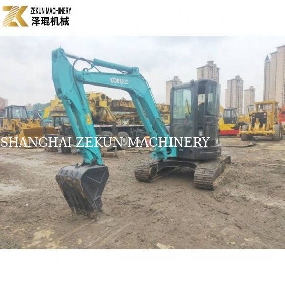 Excavadora Kobelco SK55 de segunda mano Motor original Horas de trabajo bajas 1000-3000
