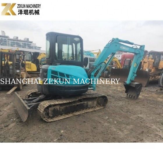 Excavadora Kobelco SK55 de segunda mano Motor original Horas de trabajo bajas 1000-3000