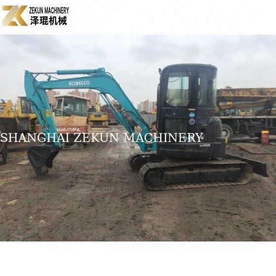 Excavadora Kobelco SK55 de segunda mano Motor original Horas de trabajo bajas 1000-3000