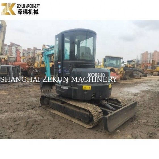 Excavadora Kobelco SK55 de segunda mano Motor original Horas de trabajo bajas 1000-3000