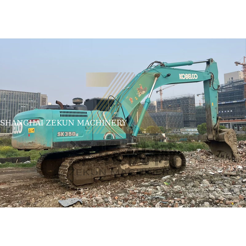 En buen estado Kobelco SK350LC 8 Excavadora con capacidad de cubo de 1,6 m3 y motor HINO
