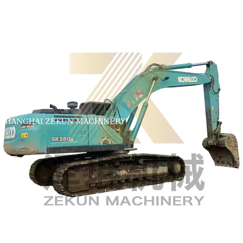 Excavadora hidráulica de 35 toneladas usada Kobelco SK350 SK350-8 SK350-10 con buen rendimiento
