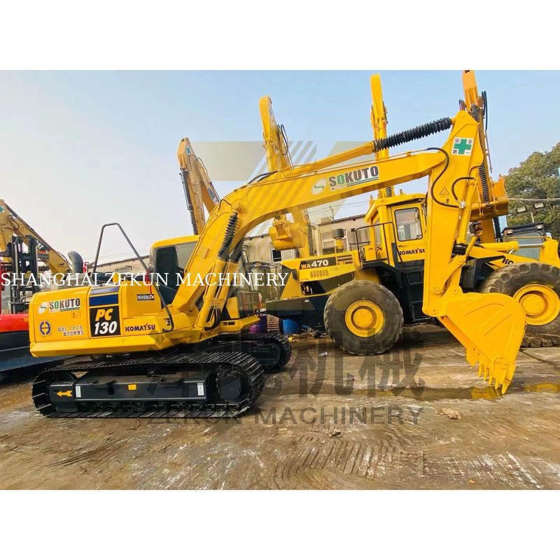 Excavadora de segunda mano de 13 toneladas Komatsu PC130-7 Excavadora en Shanghai válvula hidráulica Otros