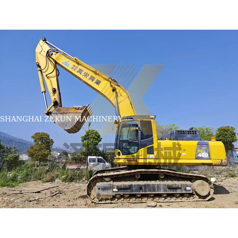Excavadora de 40 toneladas usada Komatsu PC400-7 Excavadora en Shanghai 4000-6000 horas de trabajo