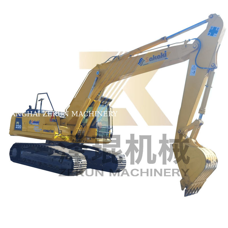 Gran oferta en la excavadora Komatsu PC220-22TON con 1170 horas de trabajo No te lo pierdas