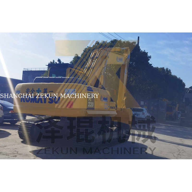 Gran oferta en la excavadora Komatsu PC220-22TON con 1170 horas de trabajo No te lo pierdas