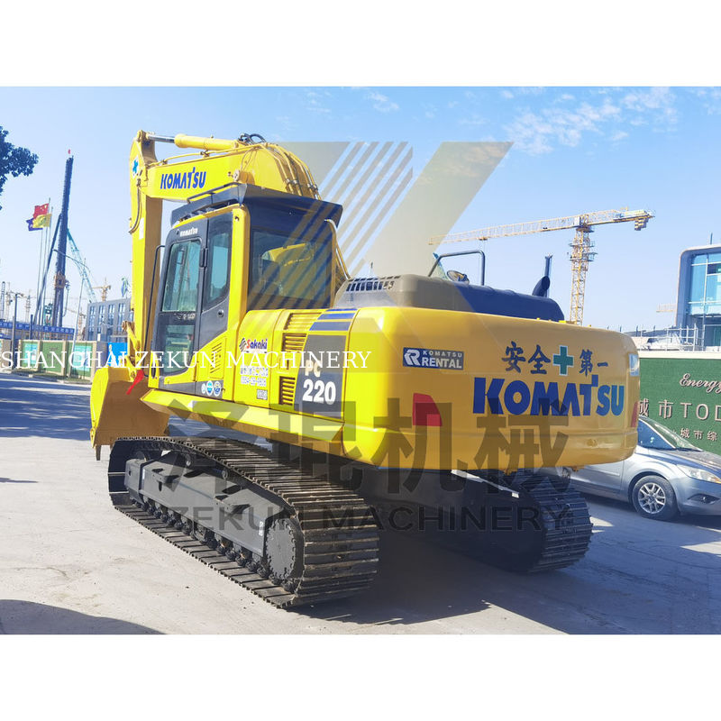 Gran oferta en la excavadora Komatsu PC220-22TON con 1170 horas de trabajo No te lo pierdas